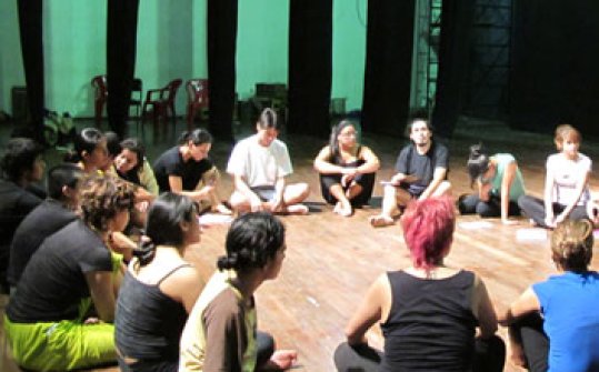 Curso de dramaturgia contemporánea española. Escuela Nacional de Teatro de Bolivia